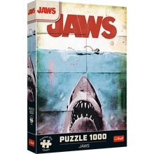 Puzzle 1000 dílků Žralok kultový filmový plakát – Jaws