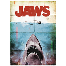 Puzzle 1000 dílků Žralok kultový filmový plakát – Jaws