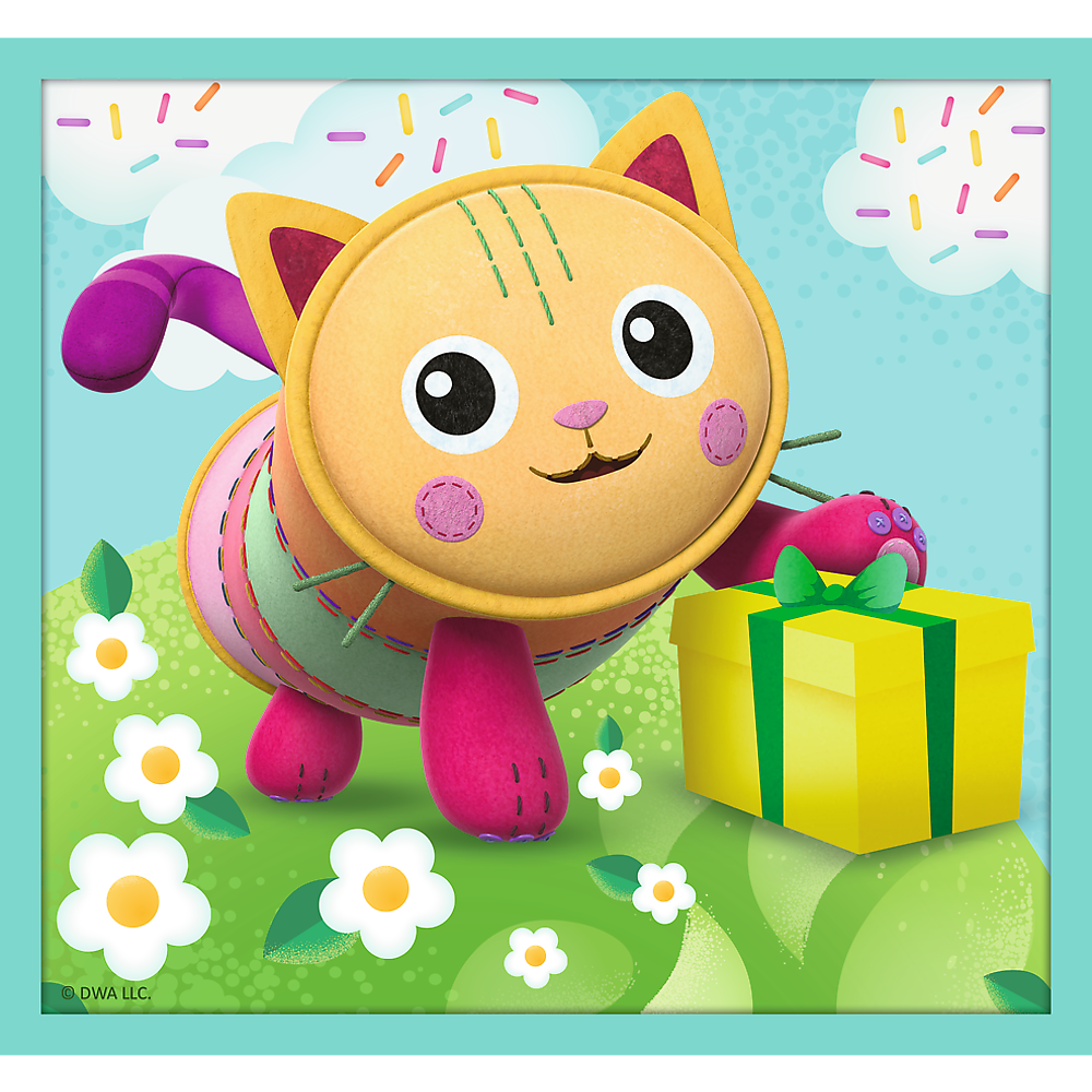 Puzzle 10v1 Gabby’s Dollhouse – dětské puzzle | Trefl