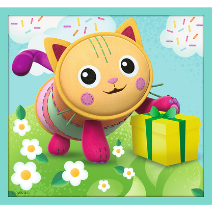 Puzzle 10v1 Gabby’s Dollhouse – dětské puzzle | Trefl