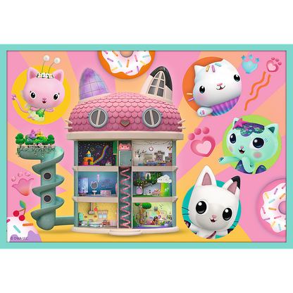 Puzzle 10v1 Gabby’s Dollhouse – dětské puzzle | Trefl