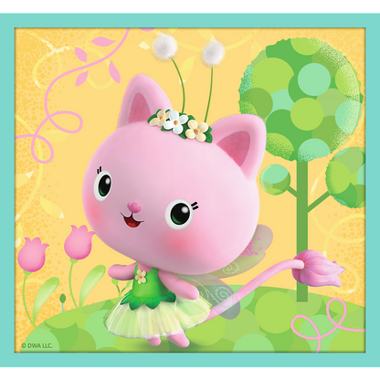 Puzzle 10v1 Gabby’s Dollhouse – dětské puzzle | Trefl