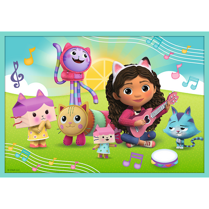 Puzzle 10v1 Gabby’s Dollhouse – dětské puzzle | Trefl
