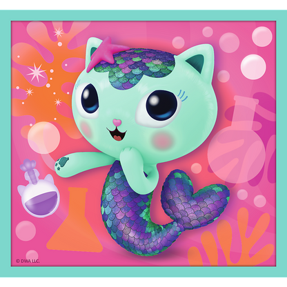 Puzzle 10v1 Gabby’s Dollhouse – dětské puzzle | Trefl