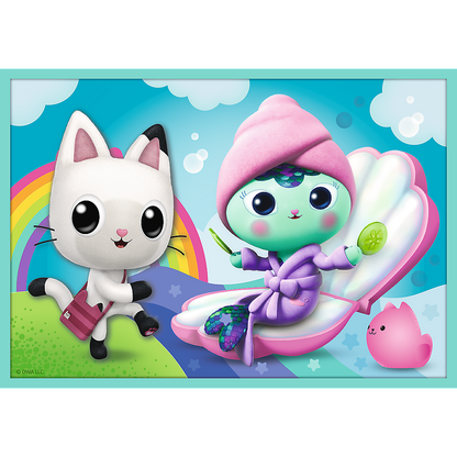Puzzle 10v1 Gabby’s Dollhouse – dětské puzzle | Trefl