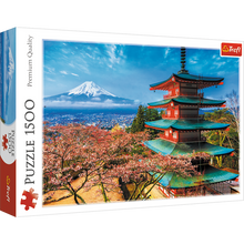 Puzzle 1500 dílků hora Fudži Japonsko 85x58 cm – Trefl