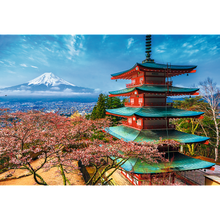 Puzzle 1500 dílků hora Fudži Japonsko 85x58 cm – Trefl