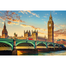 Puzzle 1500 dílků Londýn Westminster Palace – Trefl 26202
