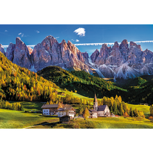 Puzzle 1500 dílků Val di Funes Dolomity – Itálie | Trefl