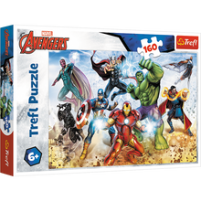 Puzzle 160 dílků Avengers připraveni zachránit svět – Disney Marvel