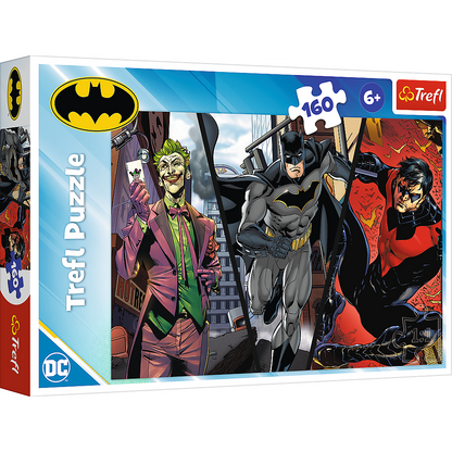 Puzzle 160 dílků Batman připravený k akci – Warner