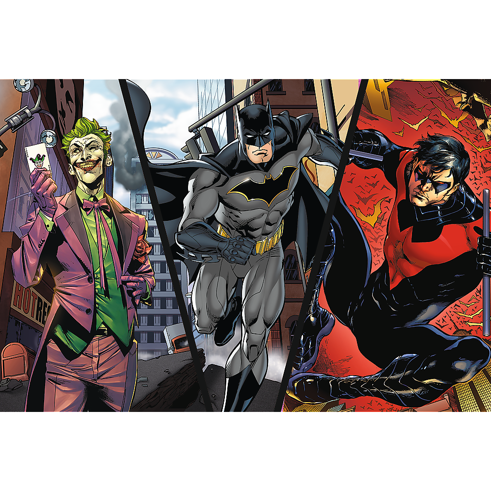 Puzzle 160 dílků Batman připravený k akci – Warner