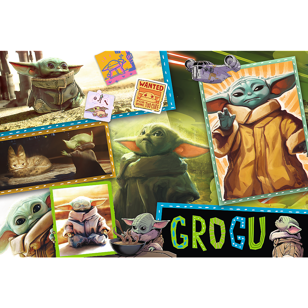Puzzle 160 dílků Grogu Baby Yoda – Star Wars Trefl