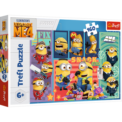 Puzzle 160 dílků Mimoni radost – Trefl 15423
