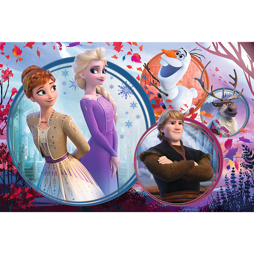 Puzzle 160 dílků Sesterské dobrodružství – Disney Frozen Trefl