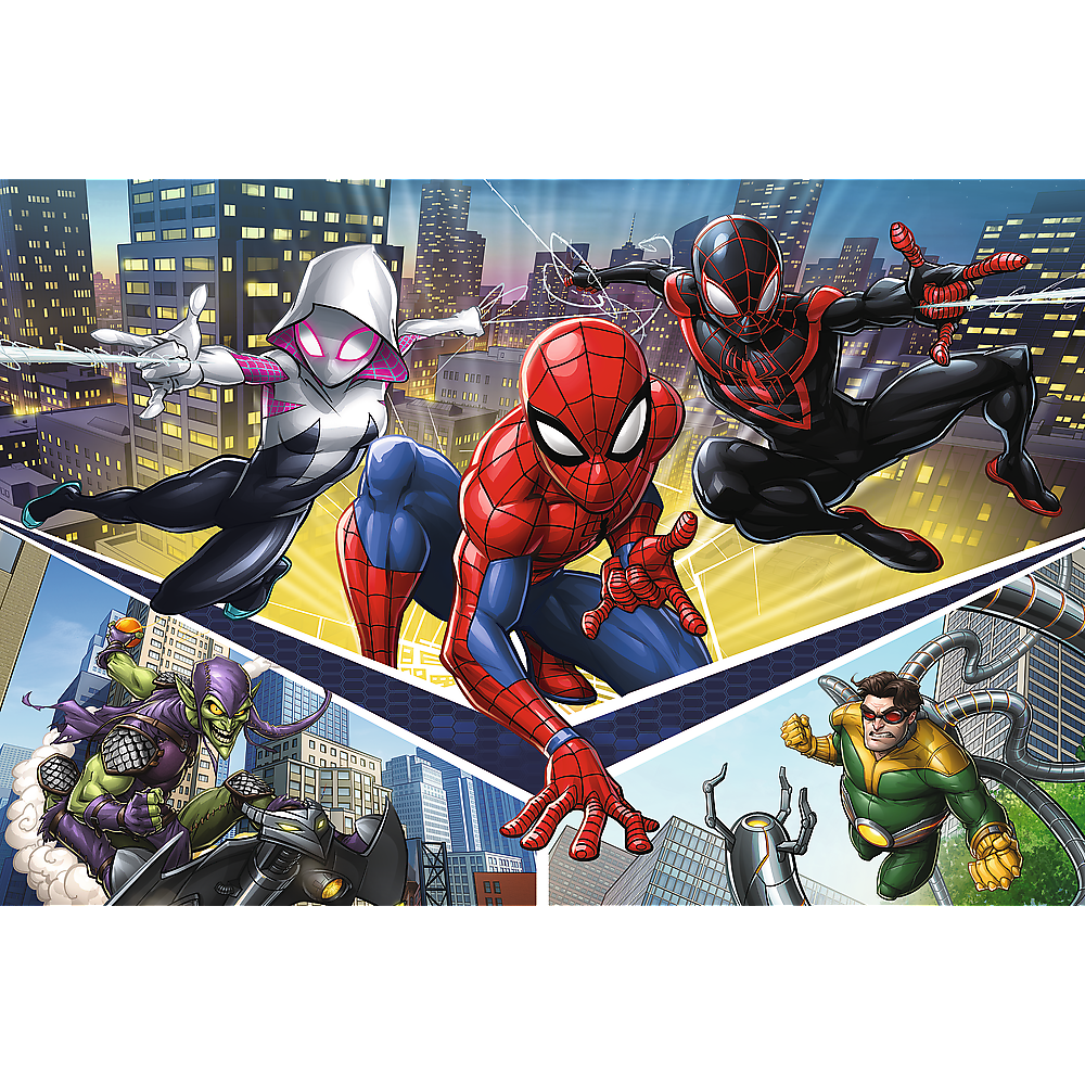 Puzzle 160 dílků Síla Spidermana – Disney Marvel Spiderman