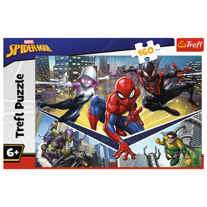 Puzzle 160 dílků Síla Spidermana – Disney Marvel Spiderman