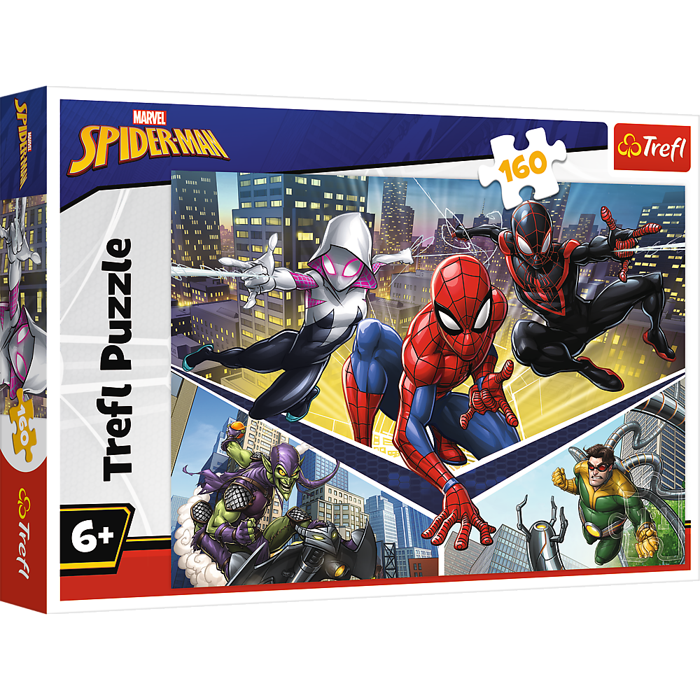 Puzzle 160 dílků Síla Spidermana – Disney Marvel Spiderman