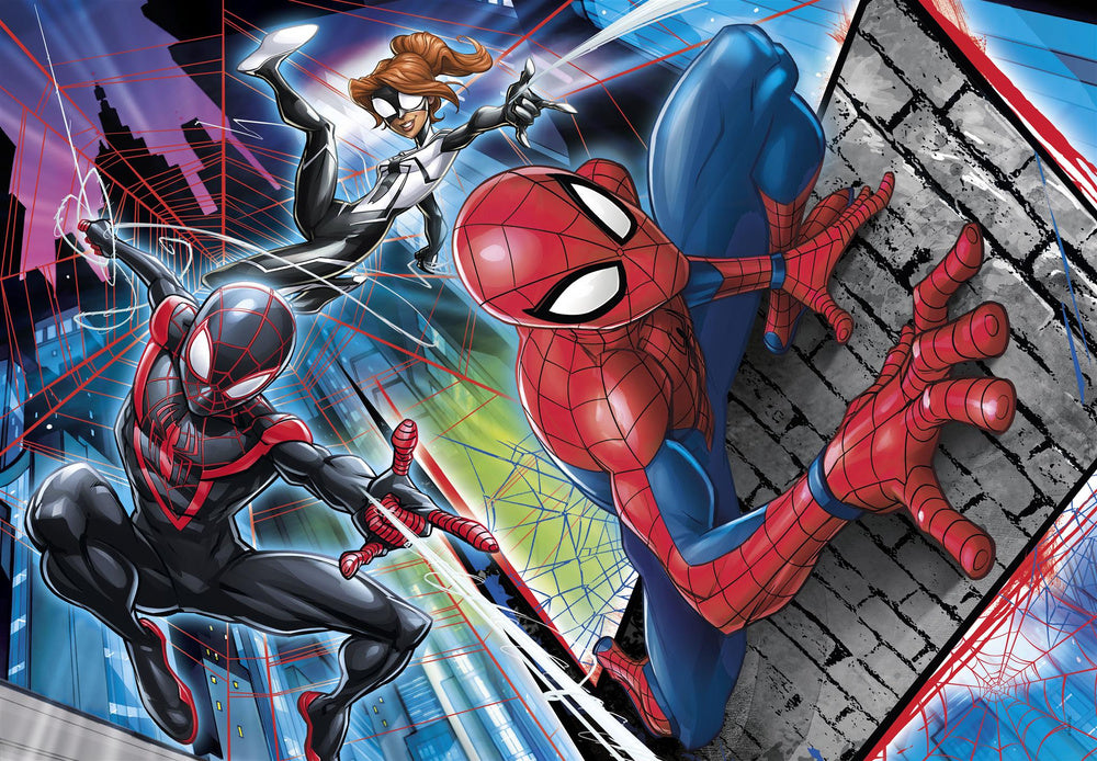 Puzzle 180 dílků Super Color Marvel Spider-Man – Clementoni