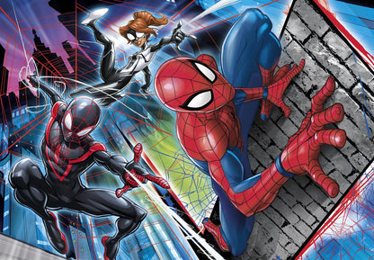 Puzzle 180 dílků Super Color Marvel Spider-Man – Clementoni