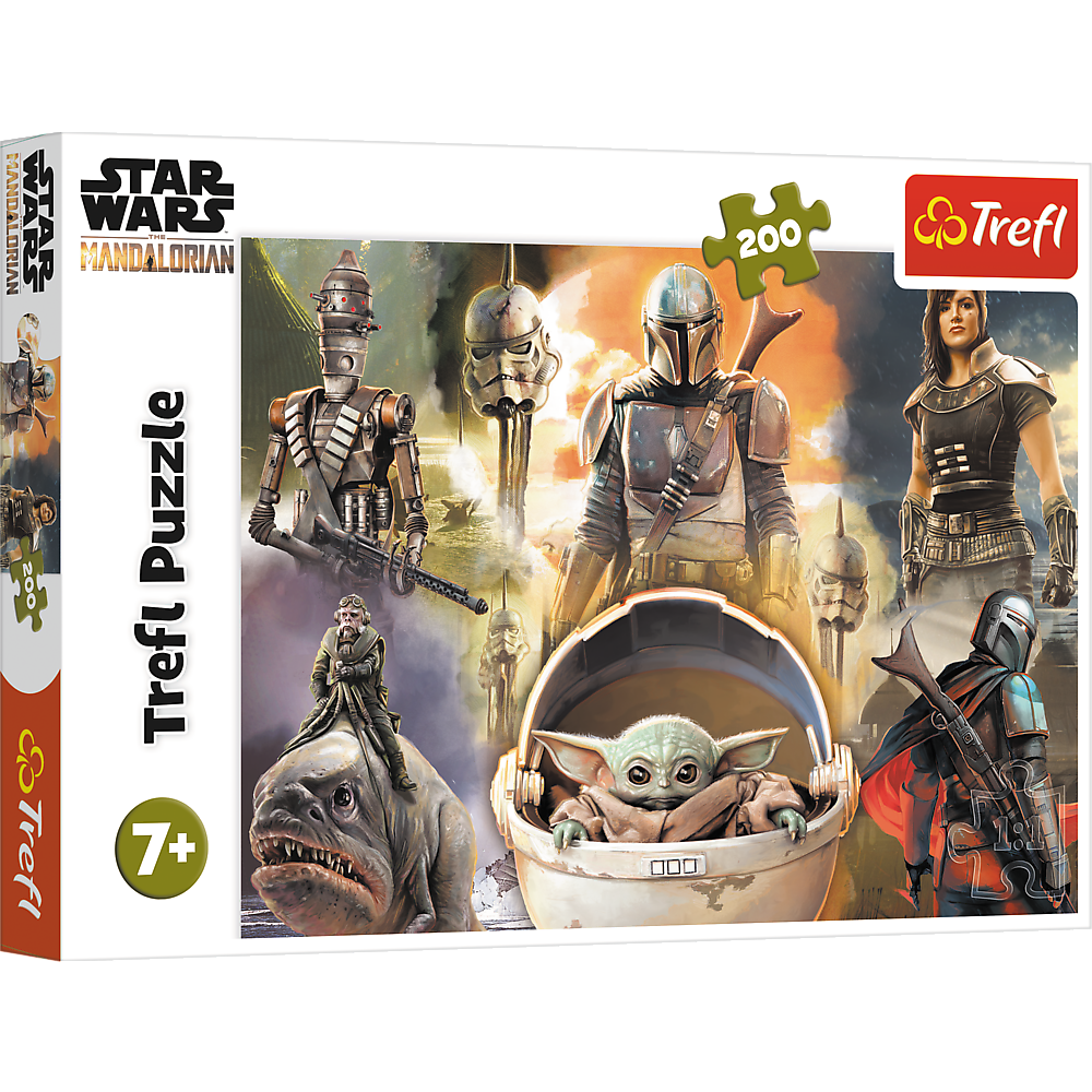 Puzzle 200 dílků Připraveni k boji – Star Wars Trefl