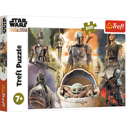 Puzzle 200 dílků Připraveni k boji – Star Wars Trefl