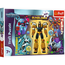 Puzzle 200 dílků s roboty – Transformers 48x34 cm