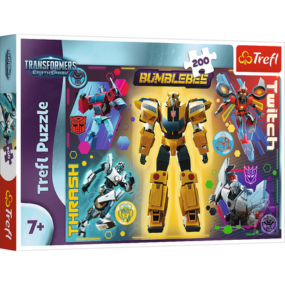 Puzzle 200 dílků s roboty – Transformers 48x34 cm