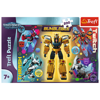 Puzzle 200 dílků s roboty – Transformers 48x34 cm