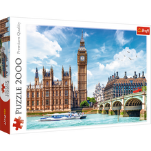 Puzzle 2000 dílků Big Ben Londýn rozměr 96x68 cm – Trefl