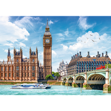 Puzzle 2000 dílků Big Ben Londýn rozměr 96x68 cm – Trefl