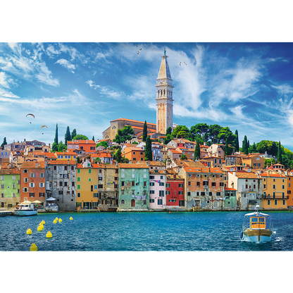 Puzzle 2000 dílků Rovinj Chorvatsko – Trefl 27114