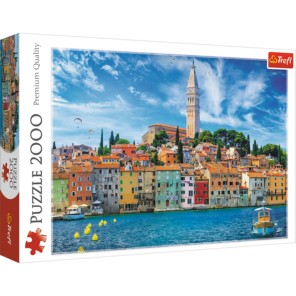Puzzle 2000 dílků Rovinj Chorvatsko – Trefl 27114
