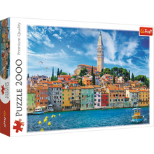 Puzzle 2000 dílků Rovinj Chorvatsko – Trefl 27114