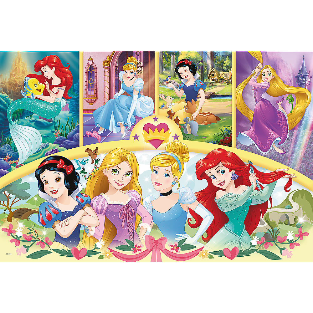 Puzzle 24 dílků Maxi kouzelné vzpomínky – Disney Princess