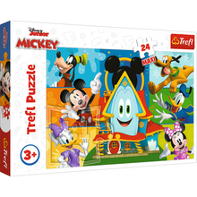 Puzzle 24 dílků Maxi Mickey Mouse a přátelé – Trefl 14351