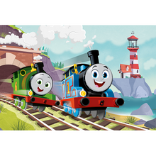 Puzzle 24 dílků maxi Tomek a Percy na kolejích – Trefl