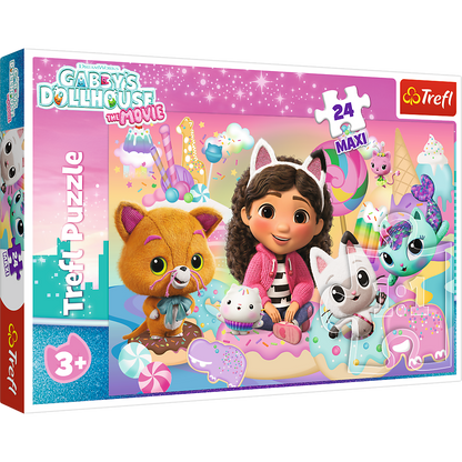 Puzzle 24 Maxi - Gabby's Cat World - Trefl