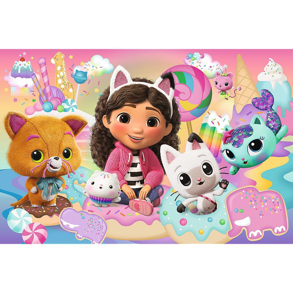 Puzzle 24 Maxi - Gabby's Cat World - Trefl