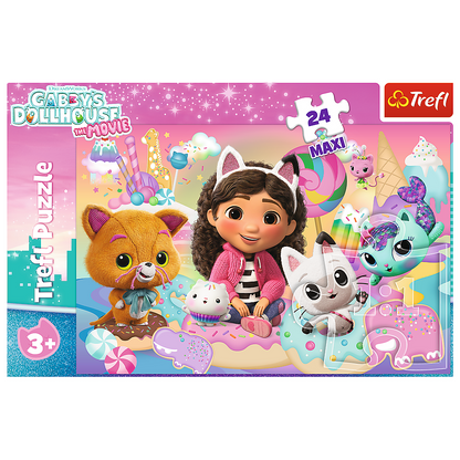 Puzzle 24 Maxi - Gabby's Cat World - Trefl