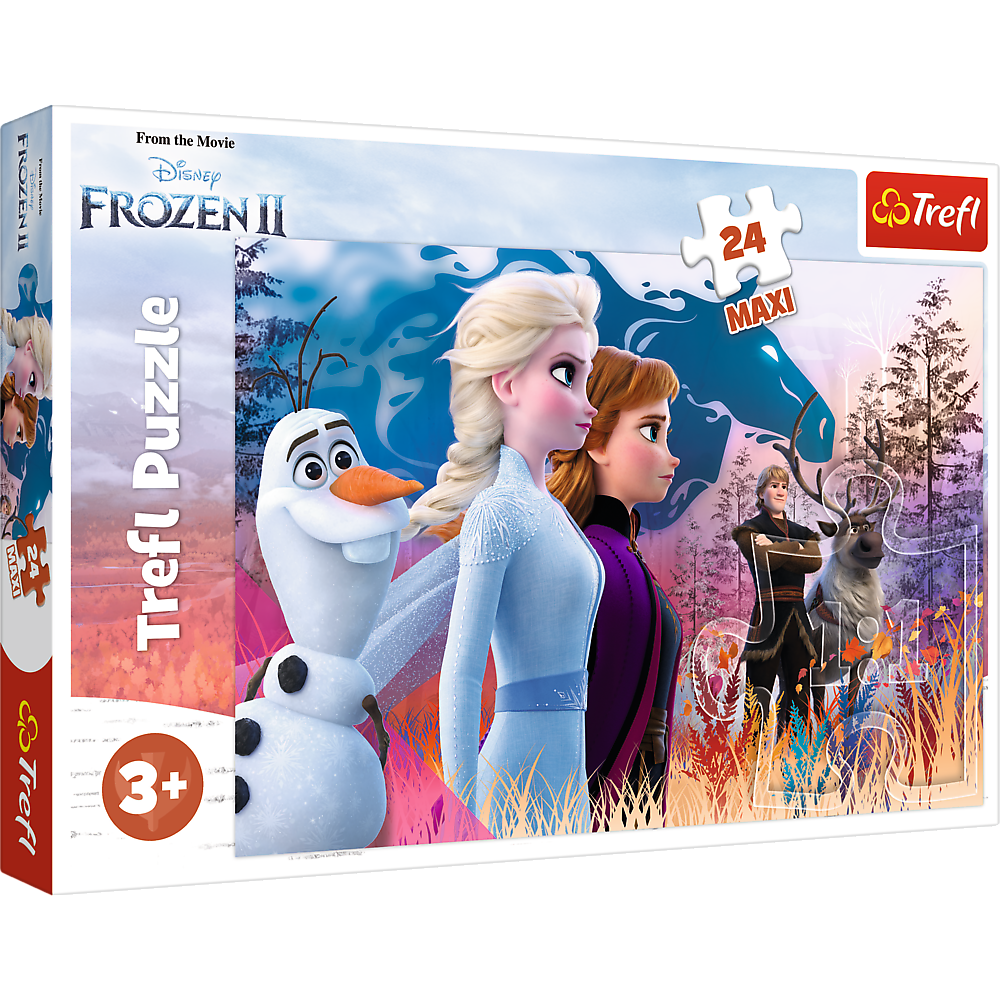 Puzzle 24 Maxi kouzelná výprava Frozen 2 – Trefl 14298