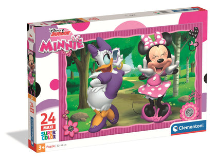 Puzzle 24 MAXI Super Color DISNEY JUNIOR MINNIE MOUSE – Clementoni