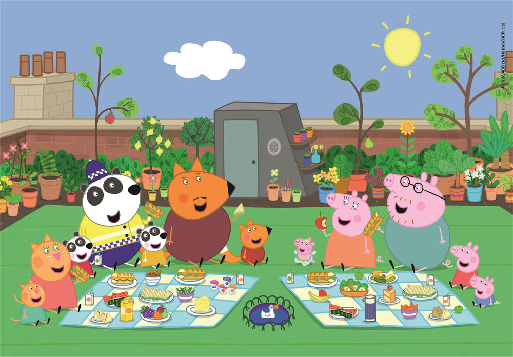 Puzzle 24 MAXI Super Color Peppa Pig – Clementoni