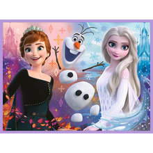 Puzzle 2v1 s pexesem Princezny ze své říše – Disney Frozen 2