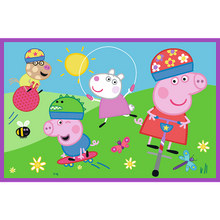 Puzzle 2x24 dílků dětské hřiště – Peppa Pig