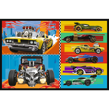 Puzzle 2x70 dílků Cars Hot Wheels – Trefl