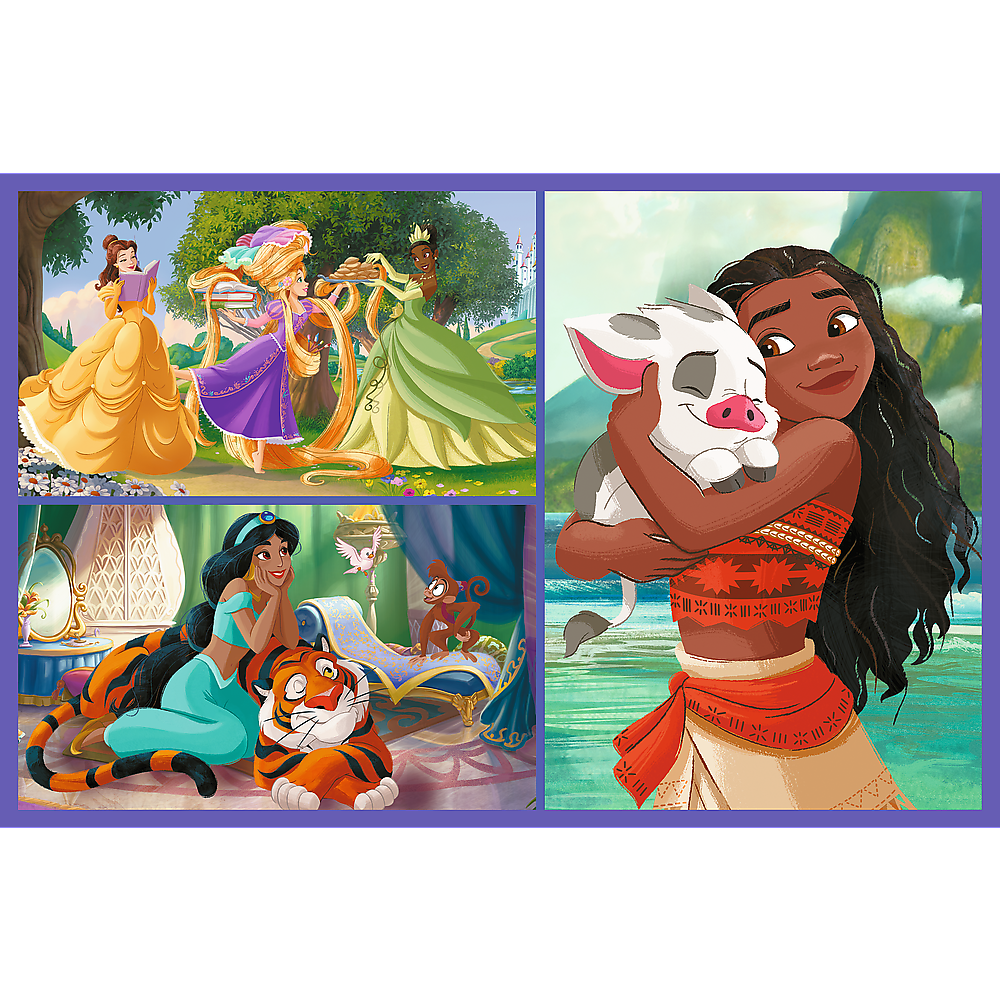 Puzzle 2x70 dílků pohádkové princezny – Disney Princess