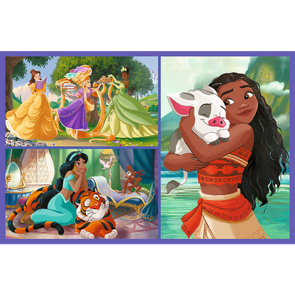 Puzzle 2x70 dílků pohádkové princezny – Disney Princess