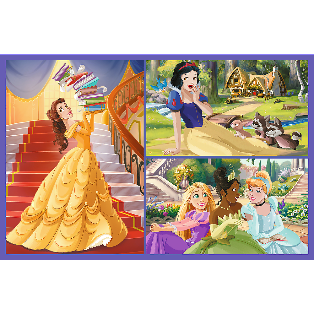Puzzle 2x70 dílků pohádkové princezny – Disney Princess