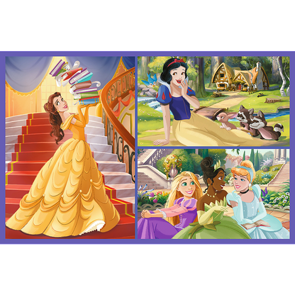 Puzzle 2x70 dílků pohádkové princezny – Disney Princess
